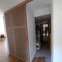 Porte ajourées bureau ou buanderie