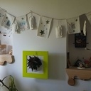 Deux Tablettes En Frêne Coulant