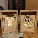 Lightbox Totoro et Zelda