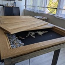 Table double : salle à manger et jeux