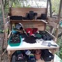 Station de travail pour le jardin