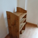 Meuble hi-fi en chêne