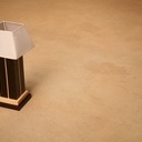 Lampe de chevet de créateur en Wengé massif