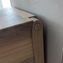 Charnière faite avec un goujon.