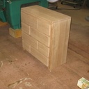 Commode chêne massif contemporaine