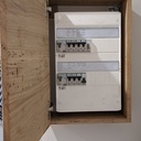 Cache tableau électrique