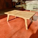 Table basse. Chêne de Bourgogne.