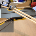 Fabriquer un trépied en bois à bras allongés pour smartphone