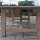 Grande table d'exterieur en Douglas