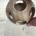 La Sphère dans la sphère (réalisation de mon Papa)