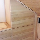 Meuble, commode et penderie, sous les combles