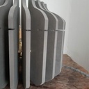 Lampe design - Valchromat & contreplaqué