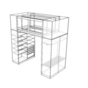 Dressing à persienne