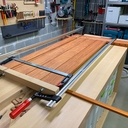 Table en padouk massif