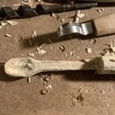 Petites cuillères en bois avec 6 espèces différentes