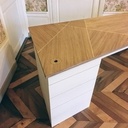 Passe câble au coin