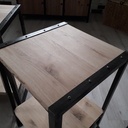 Tables de chevet bois métal