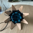 Space Wood One - lampe