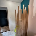 Claustra chêne irrégulié