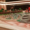 Table basse pour collection Astérix