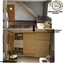 Agencement sous escalier