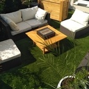 Table basse salon de jardin