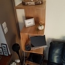 Étagère moderne en chêne