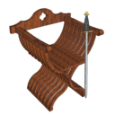 Chaise pliante Savonarole