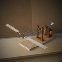 Machine qui bat des ailes