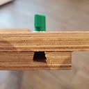 Gabarit à rainure parfaite et mi bois - et travail au Té