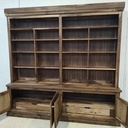 Bibliothèque en noyer