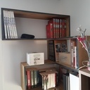 Bibliothèque suspendu