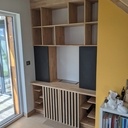 Bureau modulable de télétravail
