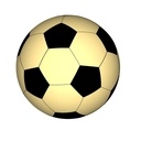 Ballon de football.