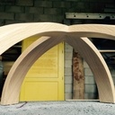 Dôme en arêtier cintré