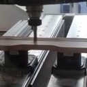 Chevet façade texturée