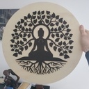 Bouddha chantournage ou laser