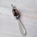 Poulie à estrope par erseau en 8