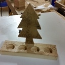 Bougeoirs pour Noël