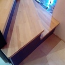 Réfection d'escalier.