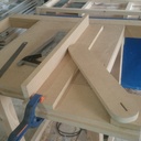 Table à defonceuse et scie circulaire