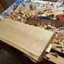 Après ébauche au scrube plane