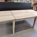 Table et rallonges en orme