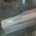 mortaisage, toupillage arrêter pour la coupe d'onglet