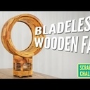 Fabrication d'un ventilateur original au tour à bois.