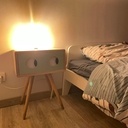 Table de nuit robot