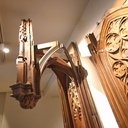 Menuiserie gothique (XVe siècle) : les assemblages