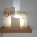 Lampe chouettes
