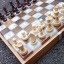 Echiquier grand format en chene