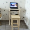 Petit bureau pour ordinateur